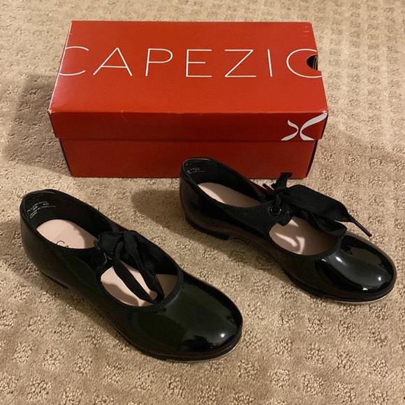 Capezio Junior Tyette Tap Shoe *NEW WITH BOX* Child 13.5 - Picture 3 of 9